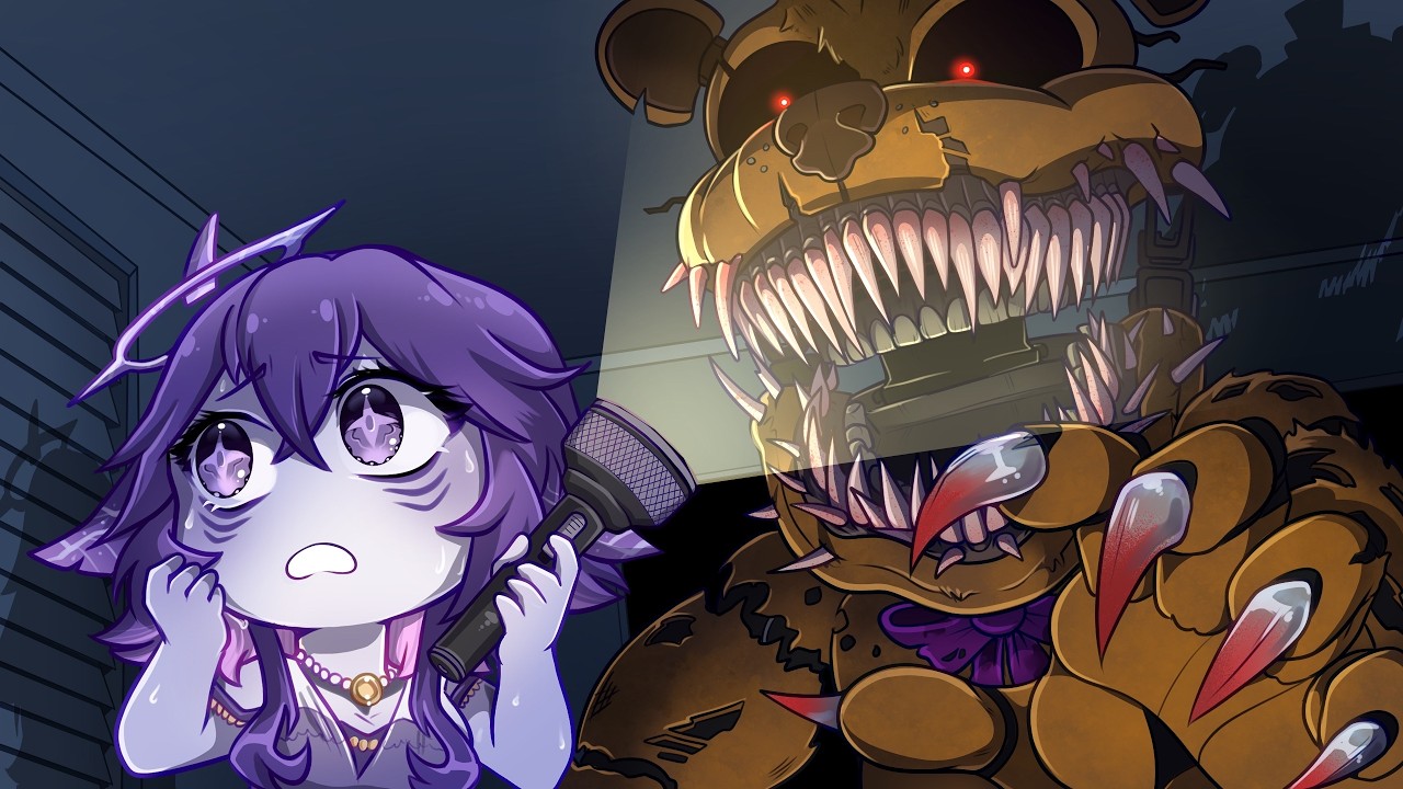 Can I Survive the Night With Fredbear? | FNAF 4