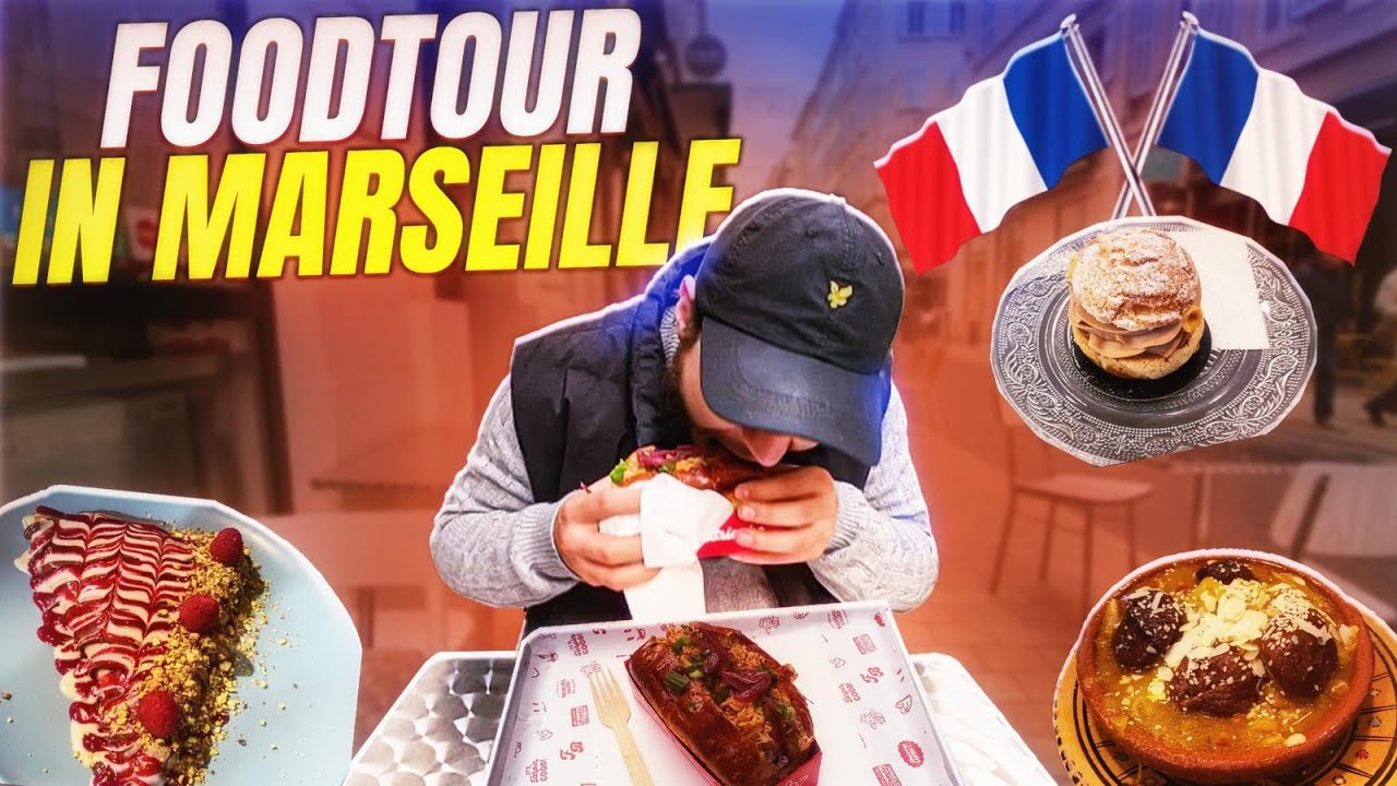 Die besten FOODSPOTS in MARSEILLE, Patisserien & Streetfood entdecken!