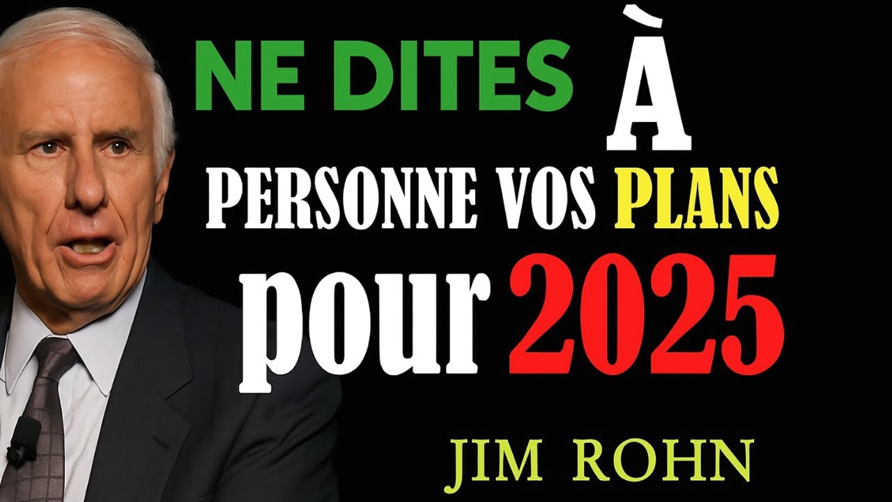 Ne Parlez Pas de Vos Rêves, Travaillez en Silence, Laissez le Succès Faire le Bruit – selon JIM ROHN