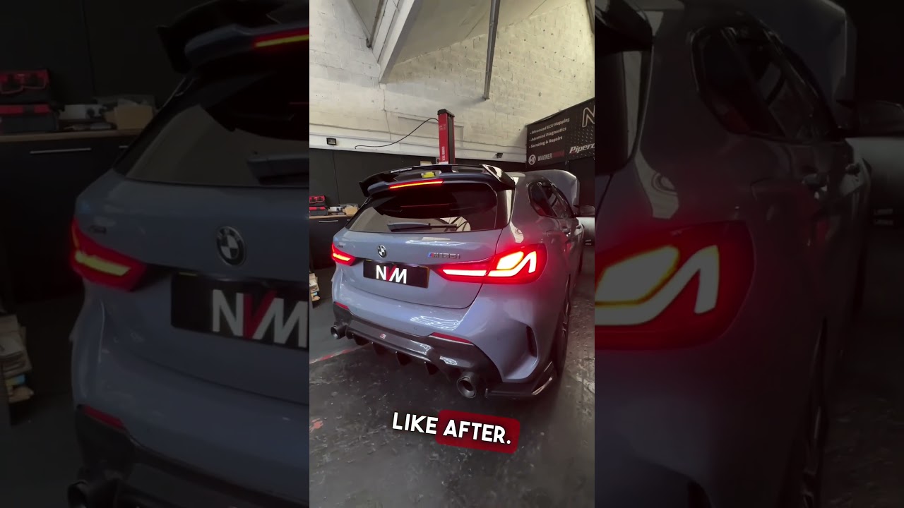 Задняя система M135i F40 Scorpion GPF
