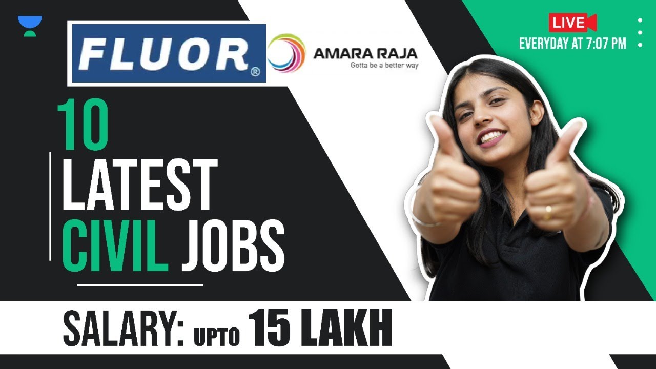 Civil Engineer 2022 Vacancy | Salary ₹15 Lakhs | Freshers | Permanent Job | Job Alerts | JJ Anu