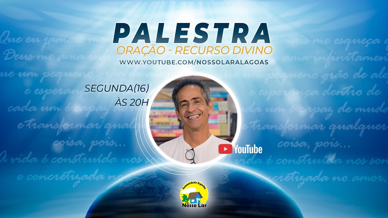 Oração - Recurso Divino / Palestra com Vitor José (16/08/21)