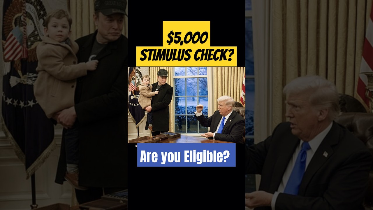 Trump's $5,000 Stimulus Check for Seniors: What You Need to Know!