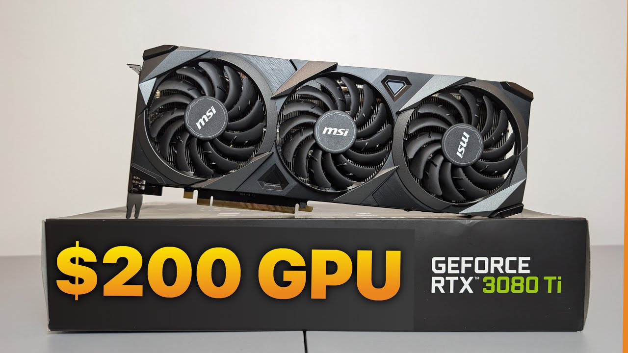 I bought the Cheapest RTX 3080Ti!