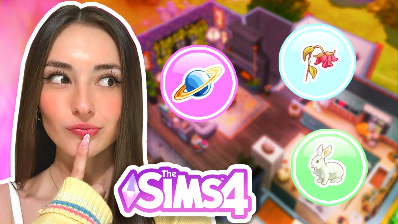 The Sims 4 but every room is a different AESTHETIC!