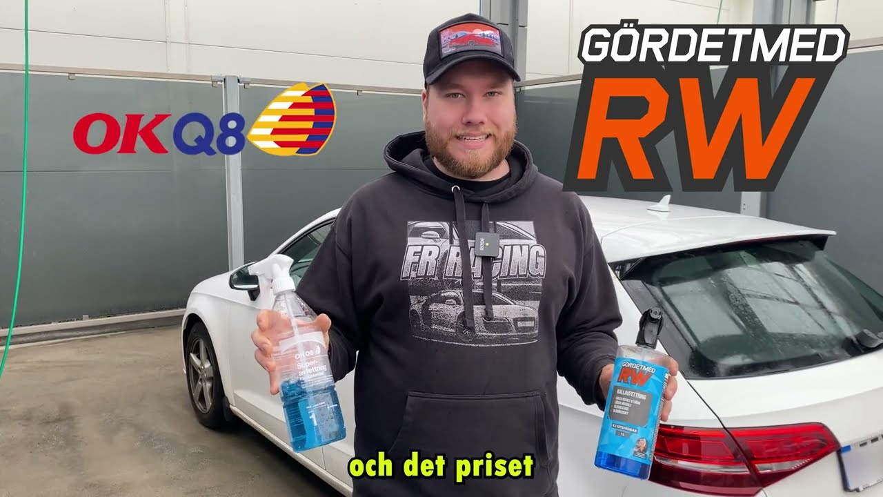 TESTAR KALLAVFETTNING BILTEMA VS OKQO8
