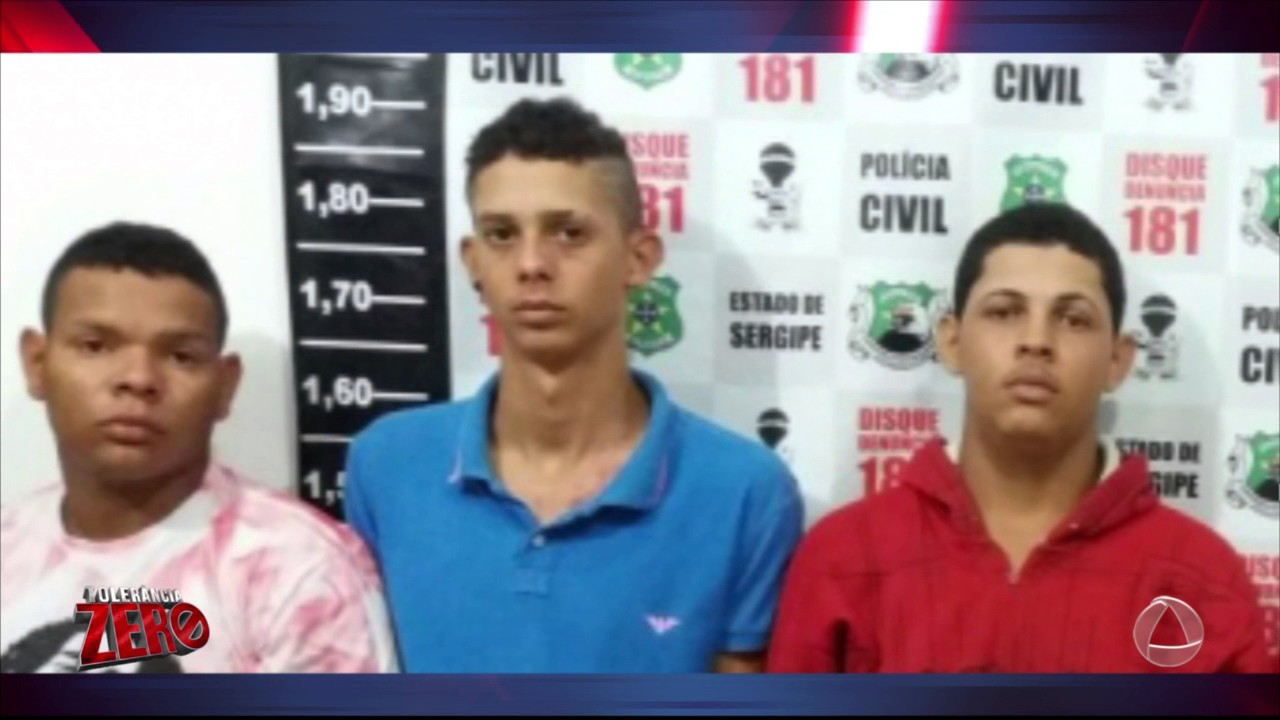 Polícia prende 5 pessoas suspeitas de assalto a pastelaria em Lagarto - Tolerância Zero