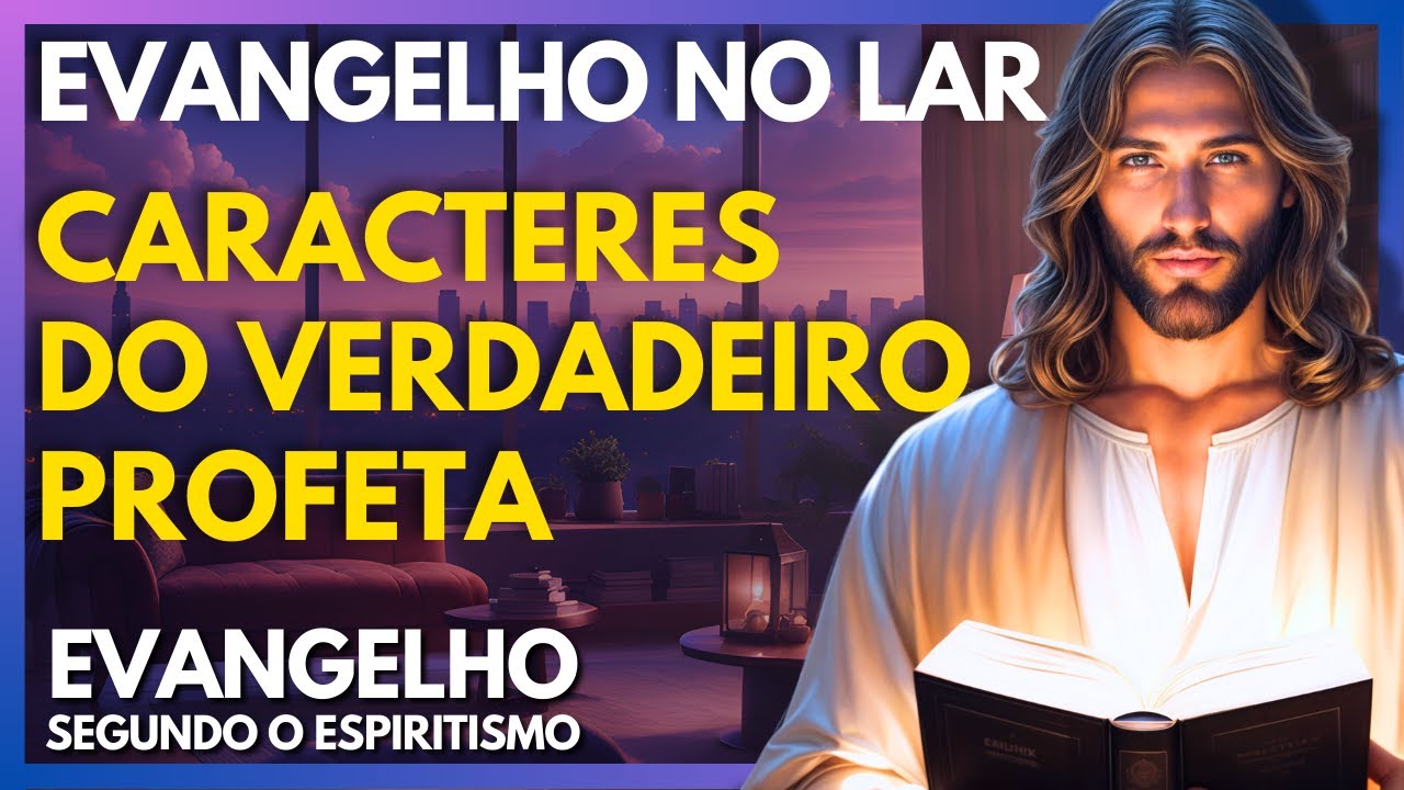 CARACTERES DO VERDADEIRO PROFETA  - CAP 21 | Evangelho no Lar Virtual