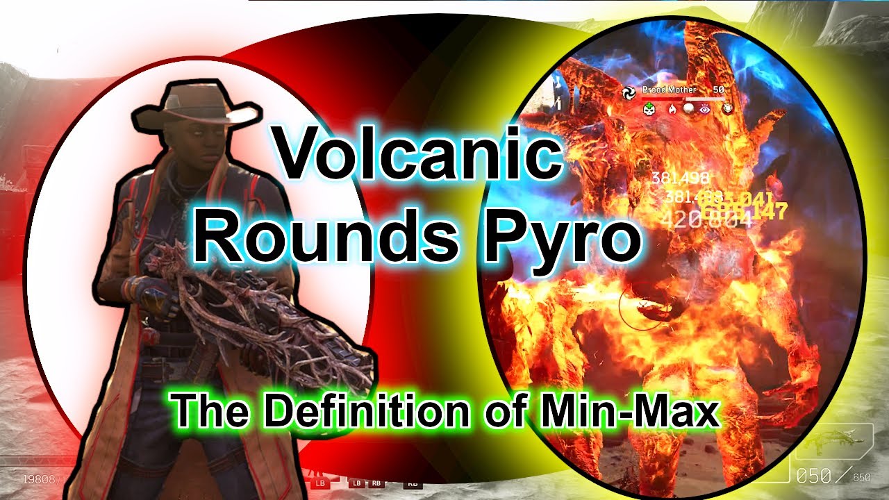 Unlimited Volcanic Rounds Pyromancer Build - Ridiculous Damage, Absurd Challenge