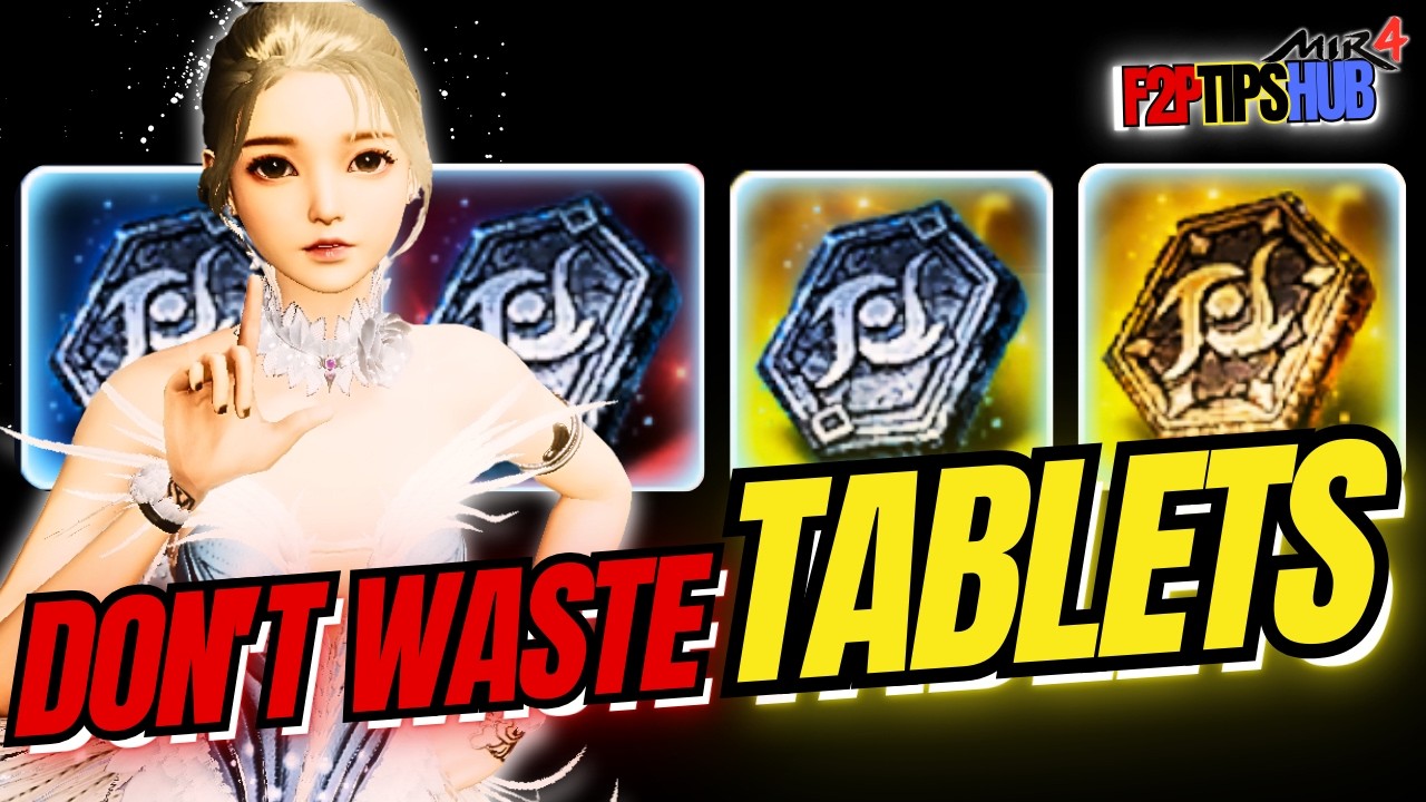 Most Players Use Tablets WRONG in MIR4 (Best Mystical Piece Strategy)