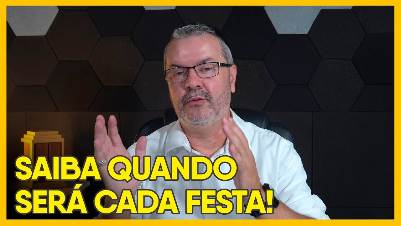 Como Será o CALENDÁRIO JUDAICO em 2025? DOWNLOAD aqui