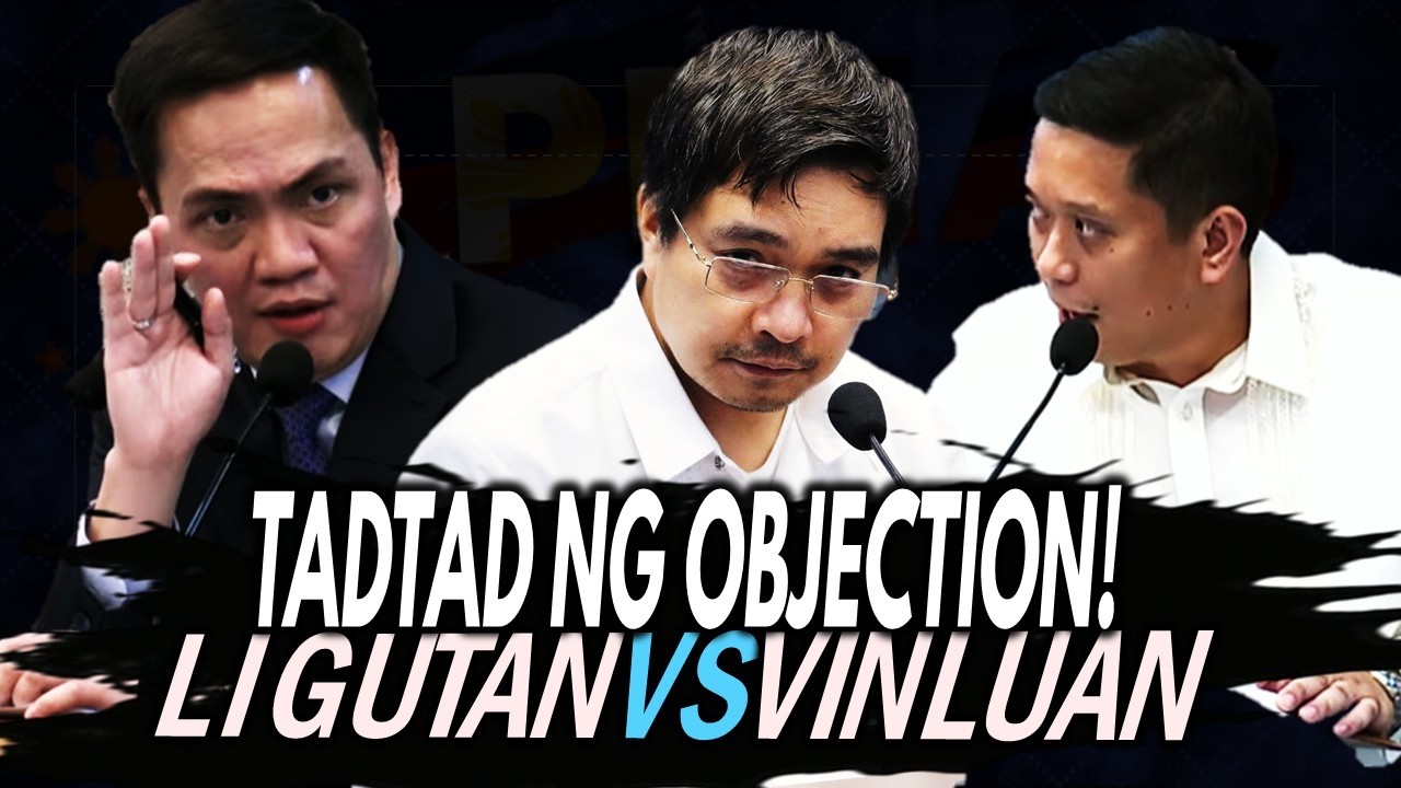 Pagtadtad ng OBJECTION ni Ligutan sa Cross-Examination ni Vinluan