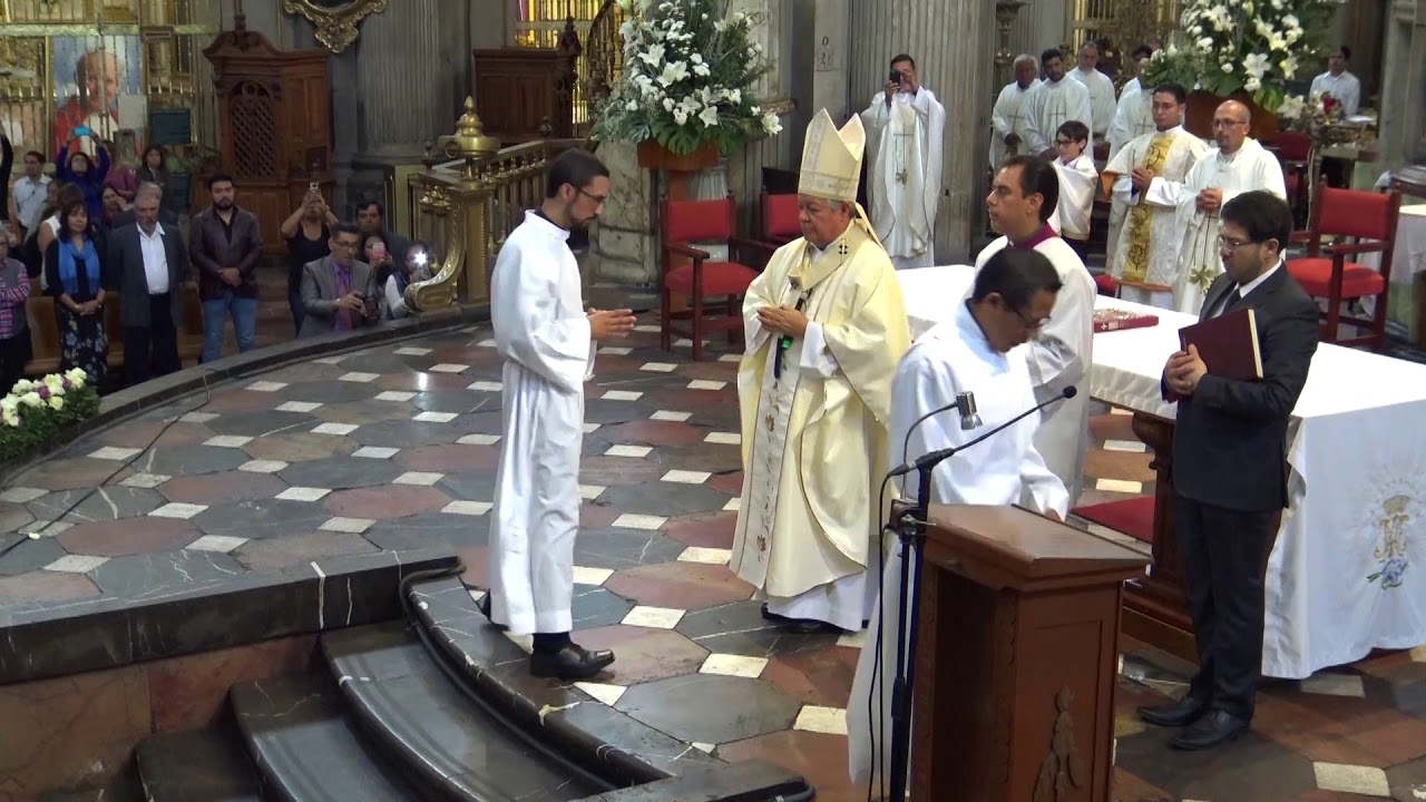 Siervos de Jesús. Ordenaciones de Diáconos, Puebla 2018