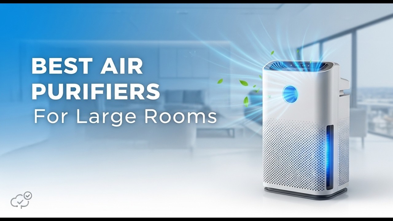 TOP 5 Best Air Purifiers For Large Rooms 2026