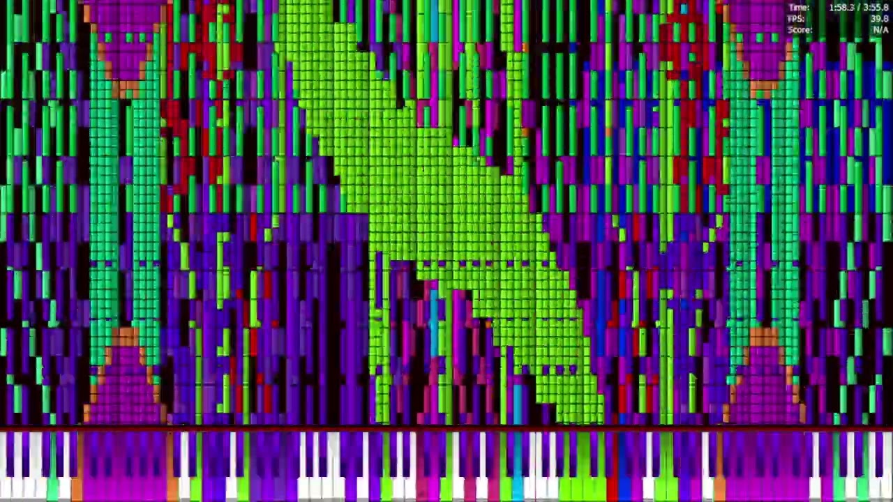 Nyoba Play MIDI Rahmatun Lil 'Alameen 10,81 Juta Notes di CPU Tahun 2008!!