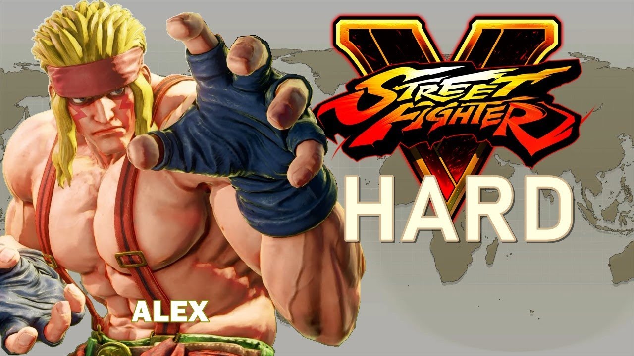 Street Fighter V - Alex Arcade Mode (HARD)