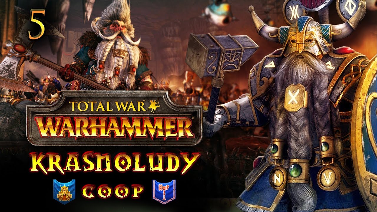 Klan Angrund i Krasnoludy 5 - Kampania COOP - Total War WARHAMMER na modach