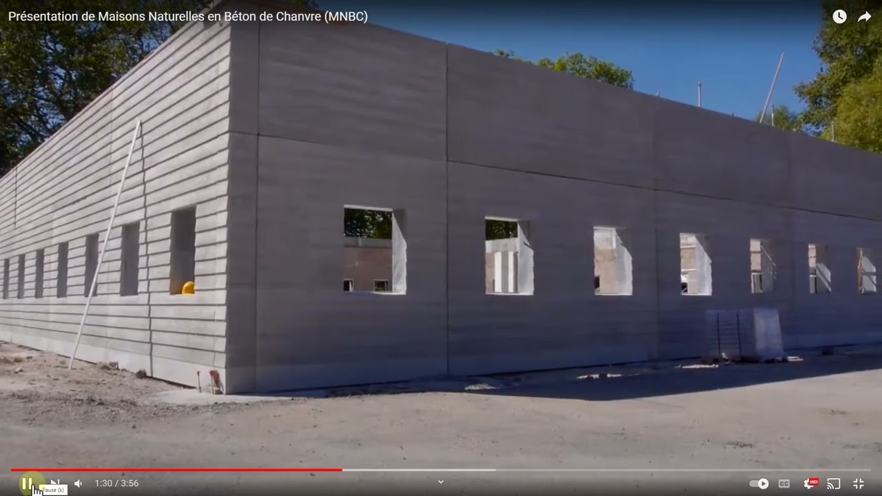 Hempcrete cast on top of concrete? Blasphemy or genius?