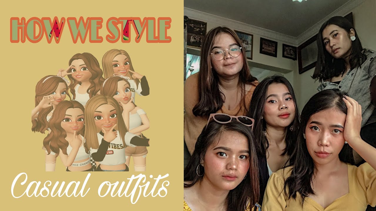 Casual outfit with friends | Indonesian style