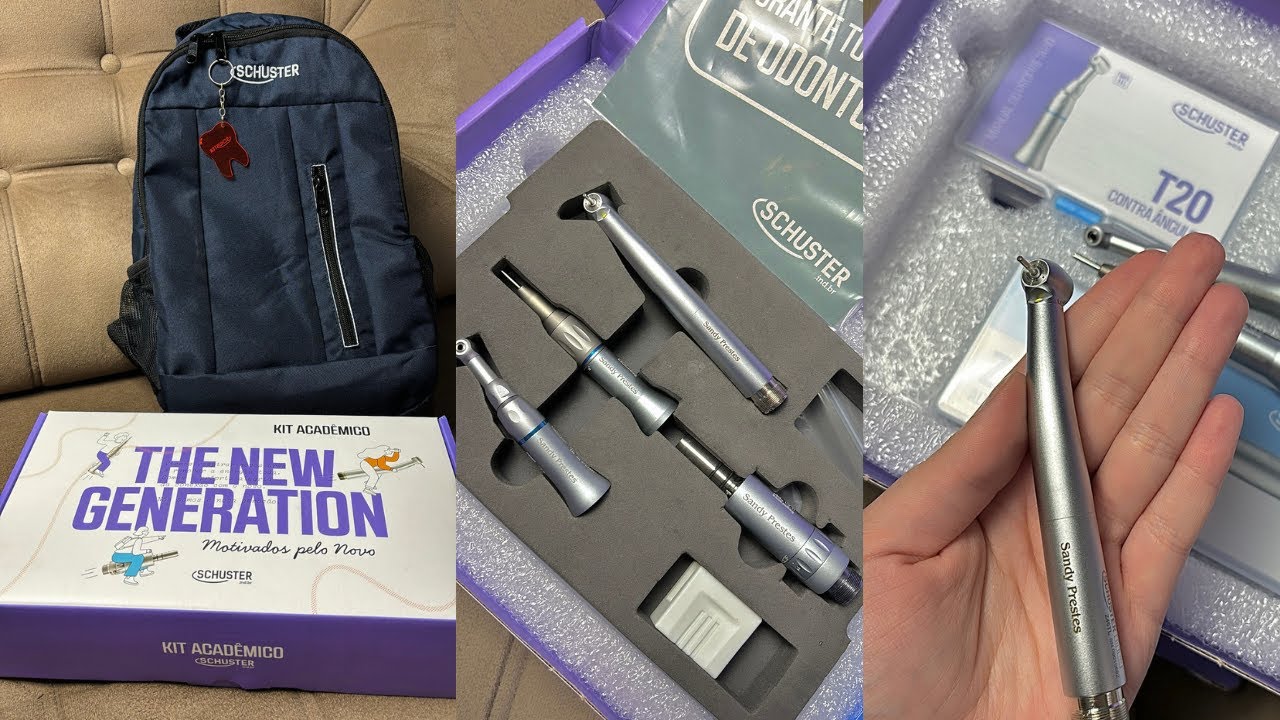 Meu Kit Acadêmico: Schuster S4 Push Led | Odontologia UFRGS