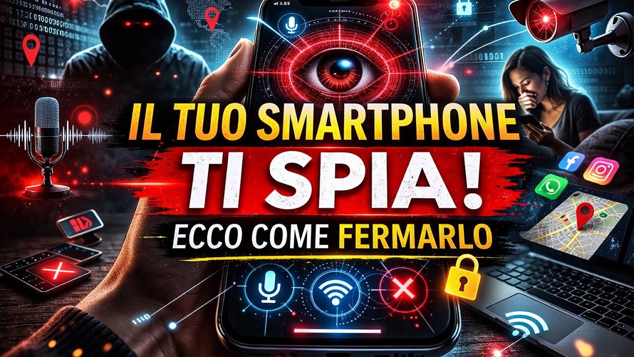 Il tuo smartphone ti spia: ecco come fermarlo!