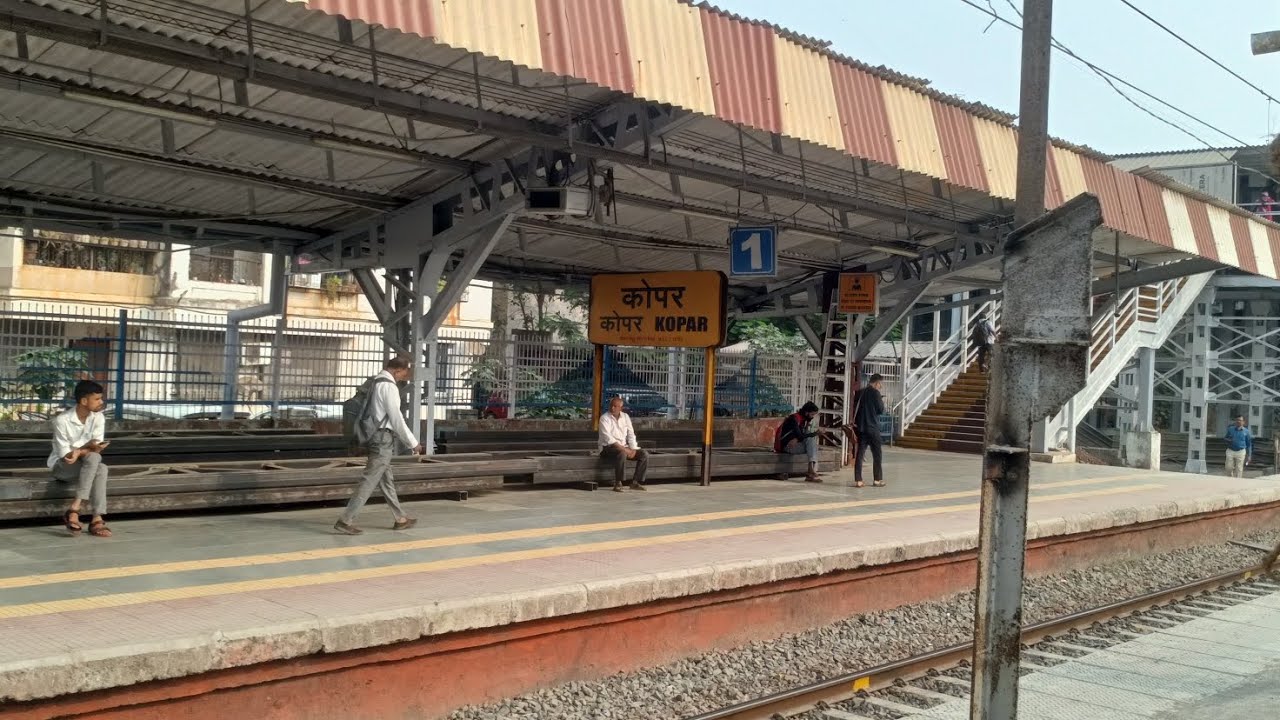 Towards Kopar📍, Mumbai, MH #localtrain 