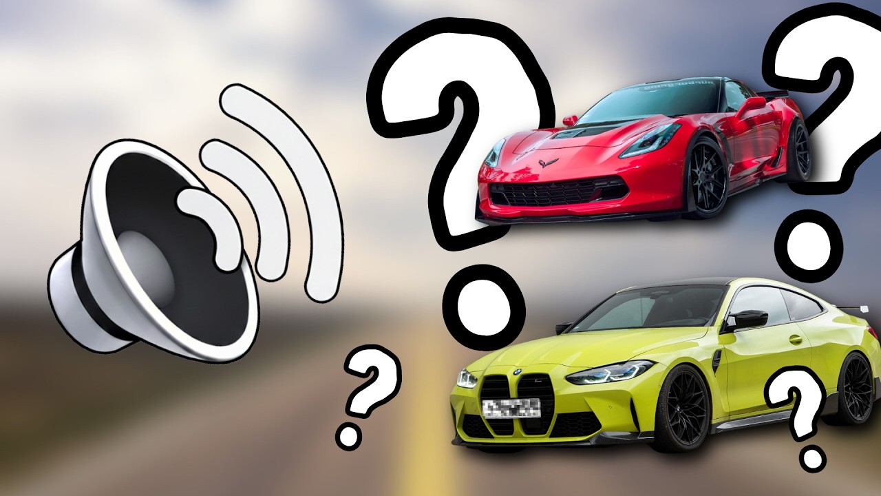 Guess the Cars From Their Acceleration Sound | Car Quiz Challenge