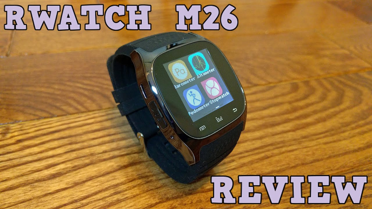 RWATCH M26 Smartwatch REVIEW