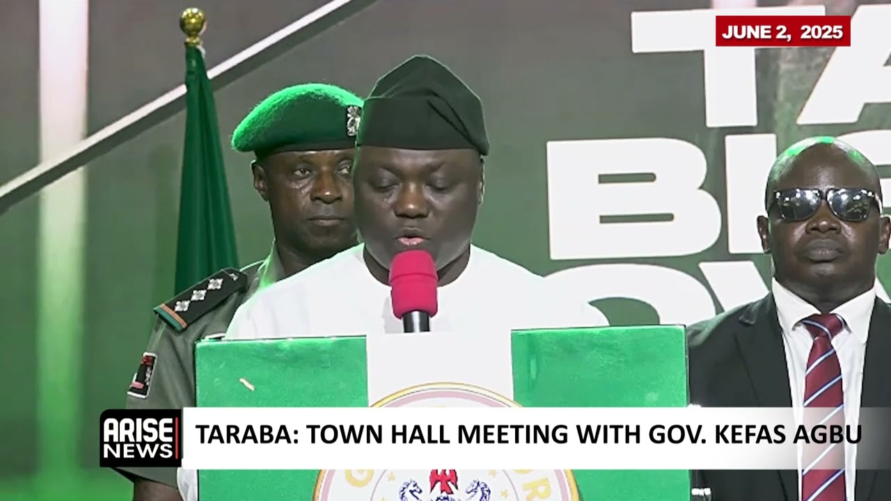 TARABA: TOWN HALL MEETING WITH GOV. KEFAS AGBU