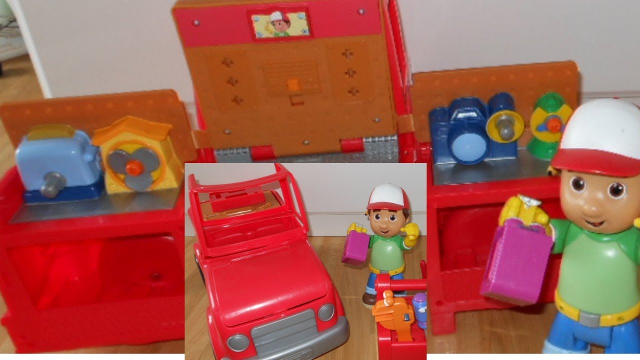 Fisher Price Handy Manny's Transforming Tool Truck. Transforms from truck to tool bench/workbench