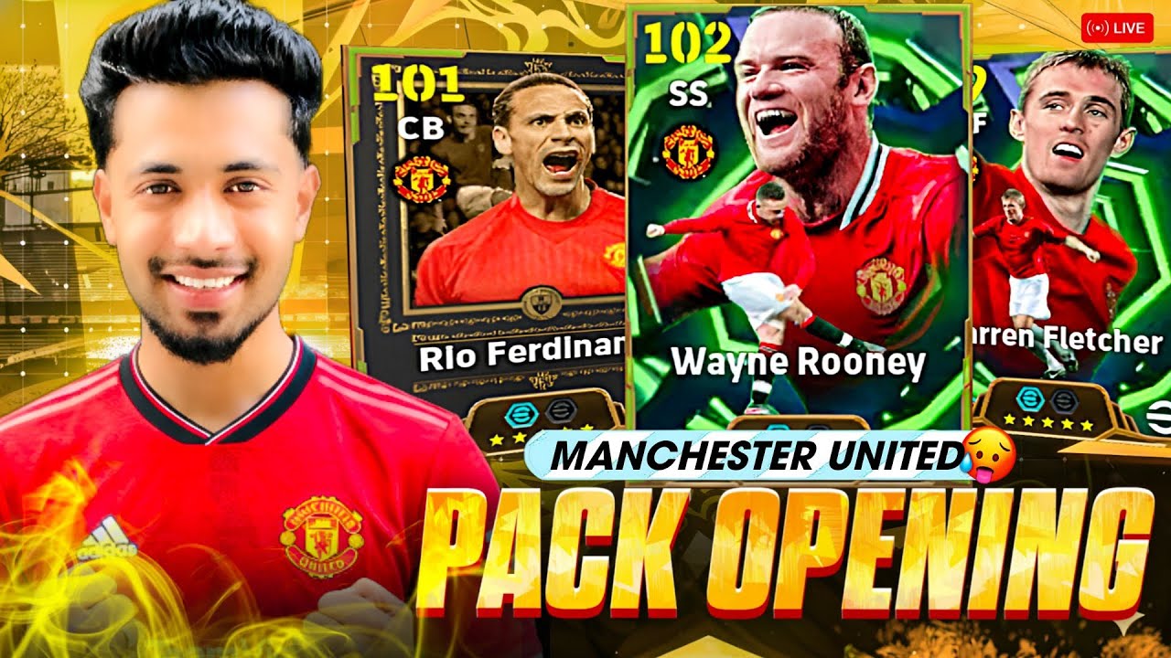 NEW MANCHESTER PACK OPENING💥STILL COINAMI🥵#efootball#efootball2026#packopening#rooney#trending 