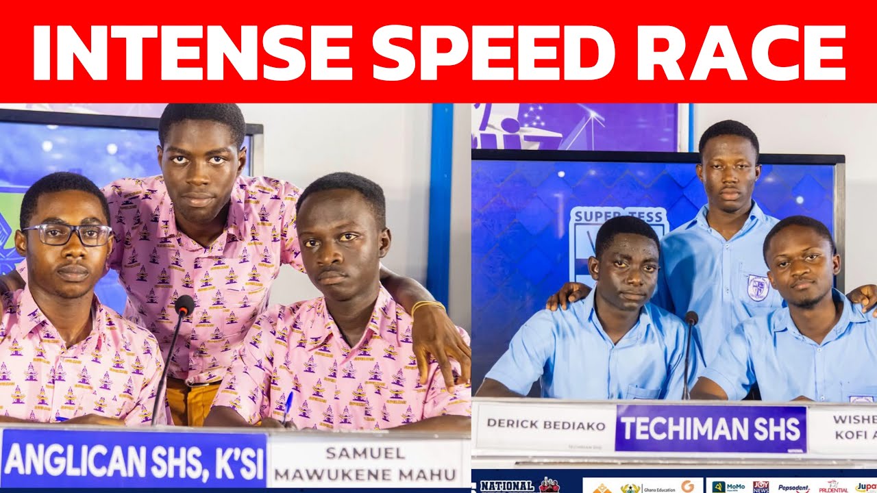 Скоростная гонка Btn KASS и Techiman SHS | #NSMQ2025