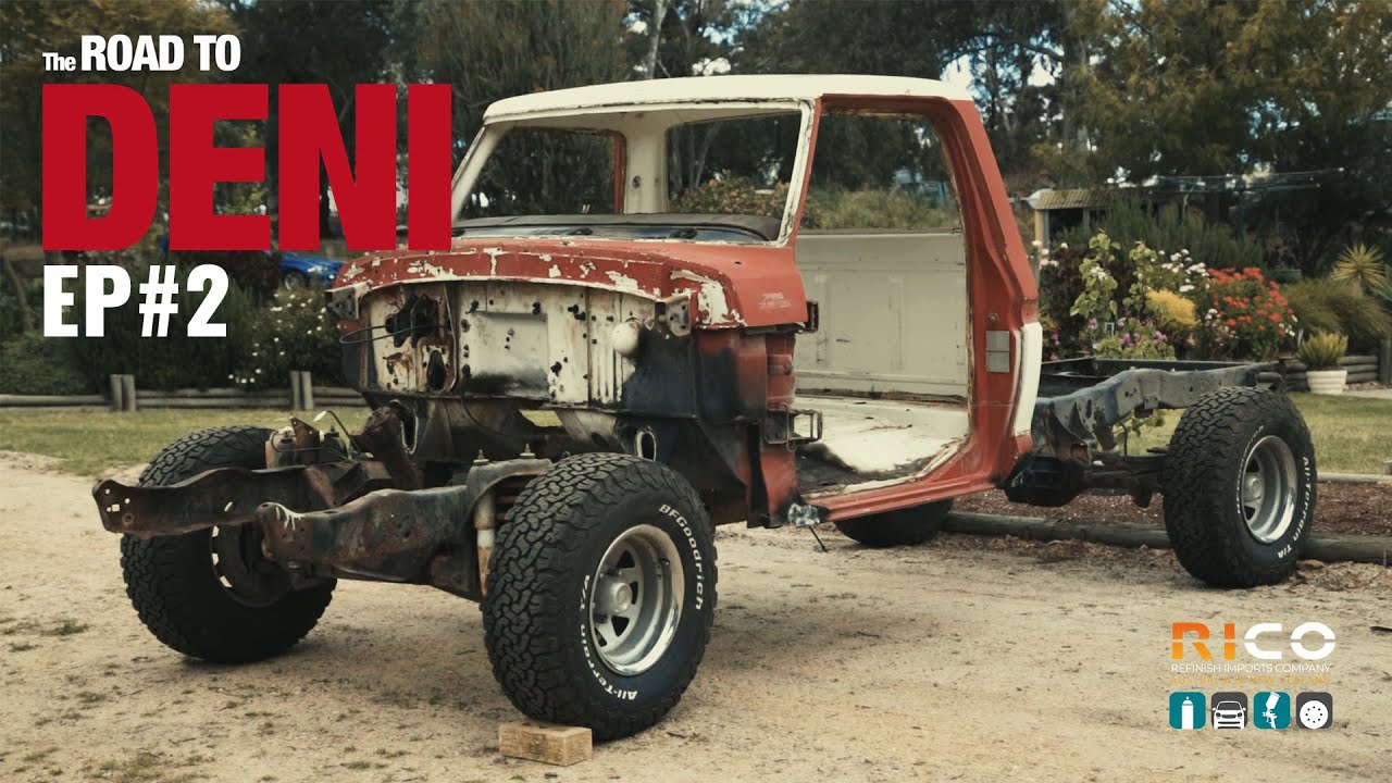 1976 F-100 Full Restoration Ep#2 - RICO's The Road to Deni