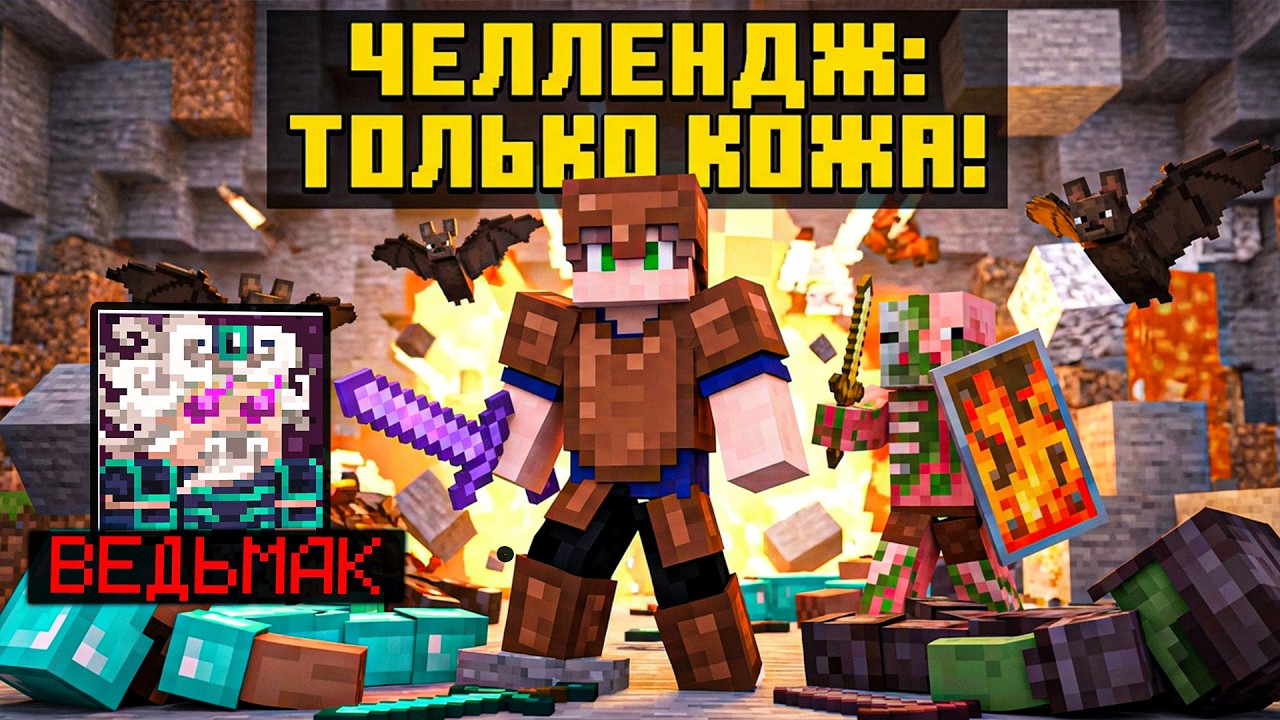 ВОЗМОЖНО ЛИ ПОБЕДИТЬ В КОЖАНОЙ БРОНЕ В КАСТОМ СТИВ ХАОС?! ЧЕЛЛЕНДЖ ЗА ВЕДЬМАКА В КСК НА КРИСТАЛИКС!