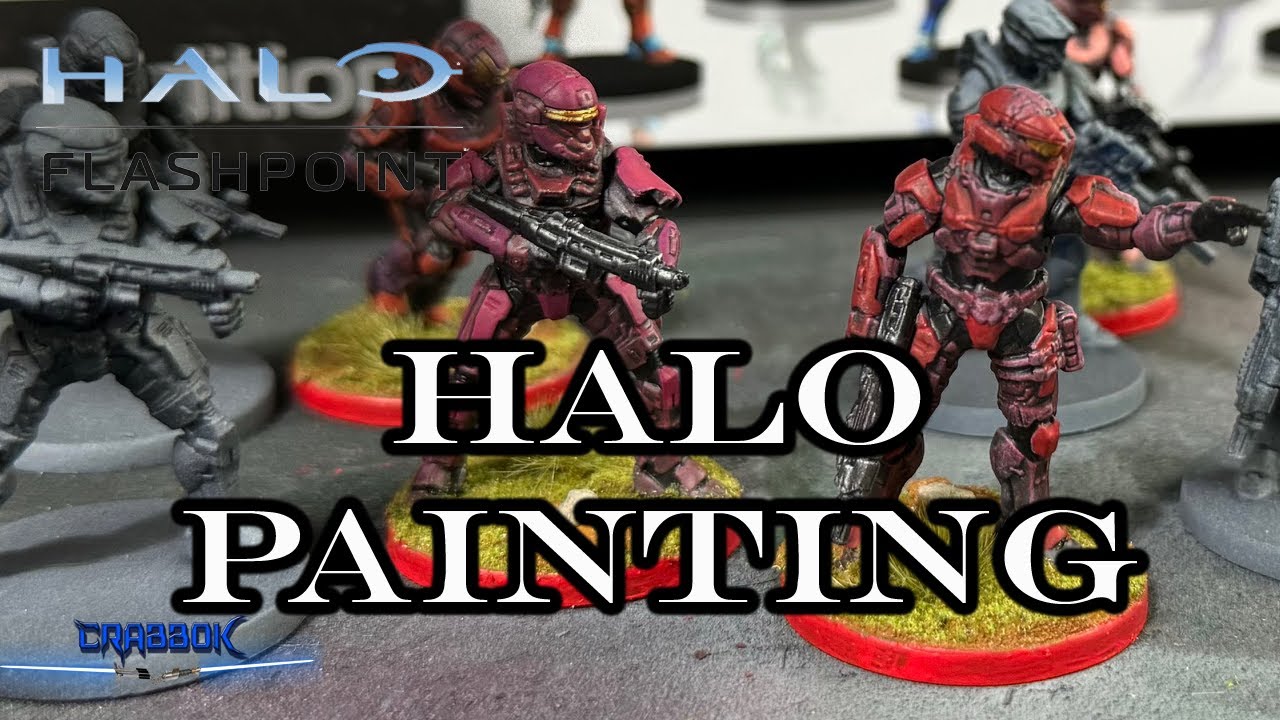 How to Paint Spartans from Halo Flashpoint!