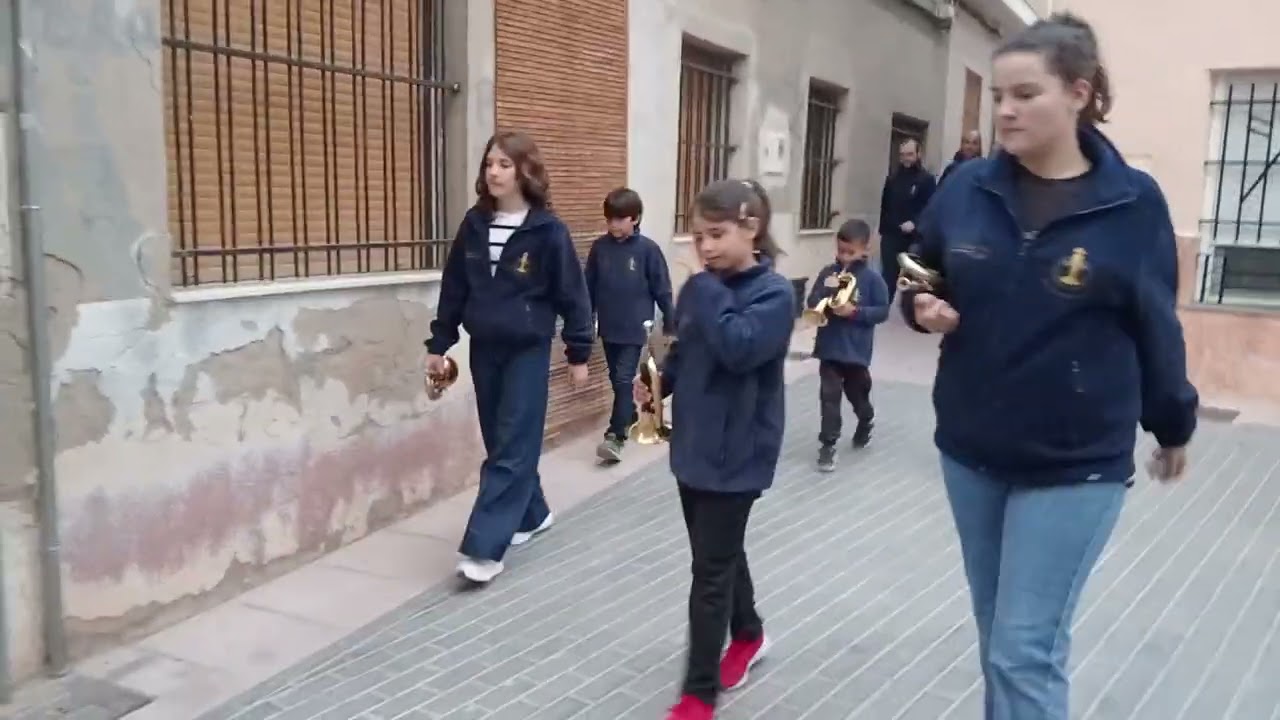 Telenegro - viernes de gloria, Pasacalles de Cuaresma 11 de Abril 2025 aspe (Alicante)
