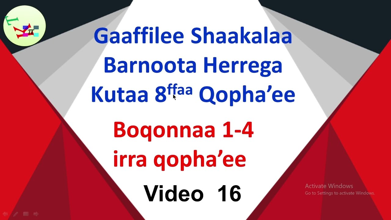 Gaaffilee Boqonna 1 4