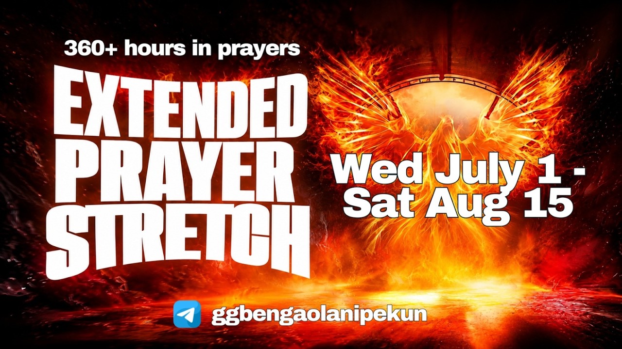 DAY 37: 12PM PRAYER STRETCH || PASTOR GBENGA OLANIPEKUN || PEEGEE || 6TH AUGUST, 2026