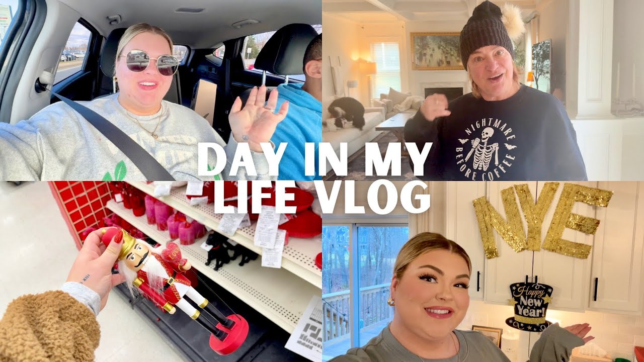 new years eve, craft store, intentions for 2024 | daily vlog