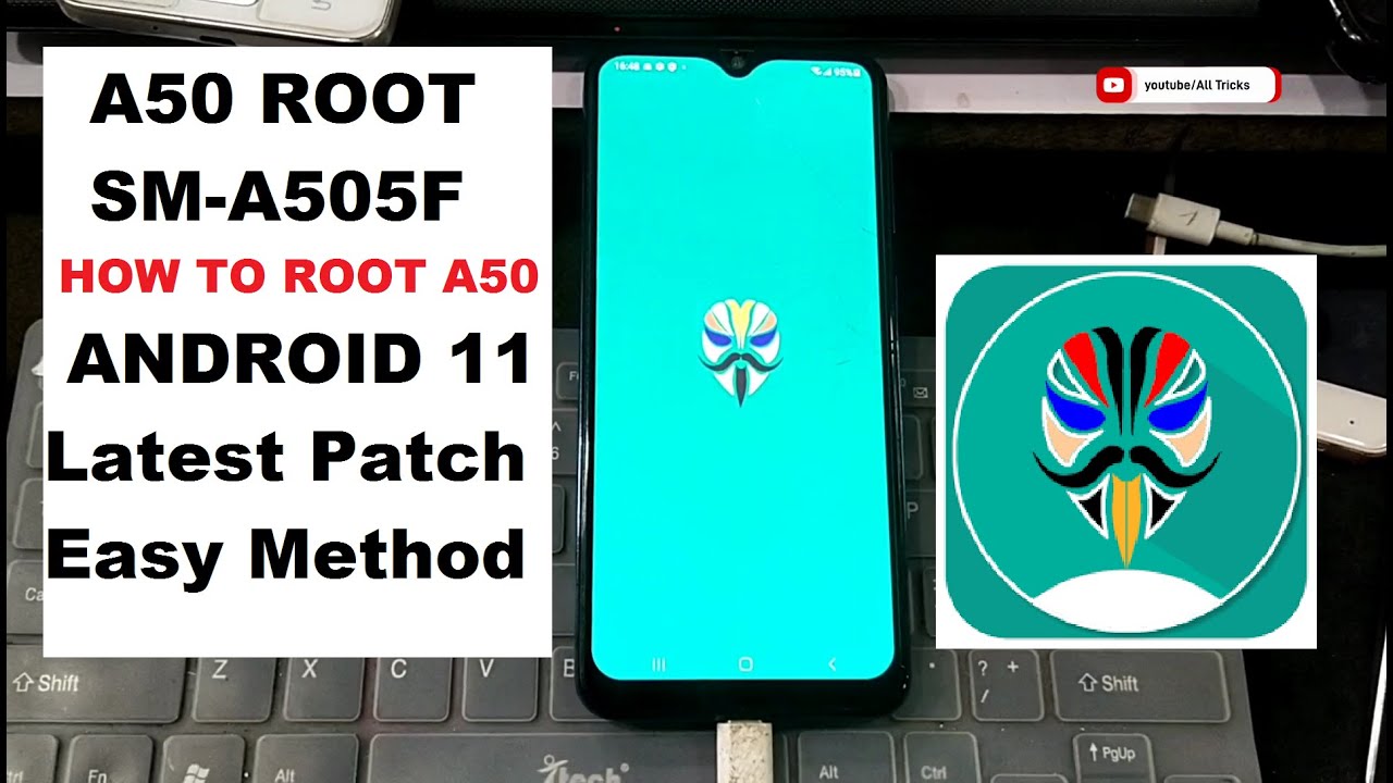 How to Root Samsung A50 Android 11 SM-A505F U9 Root