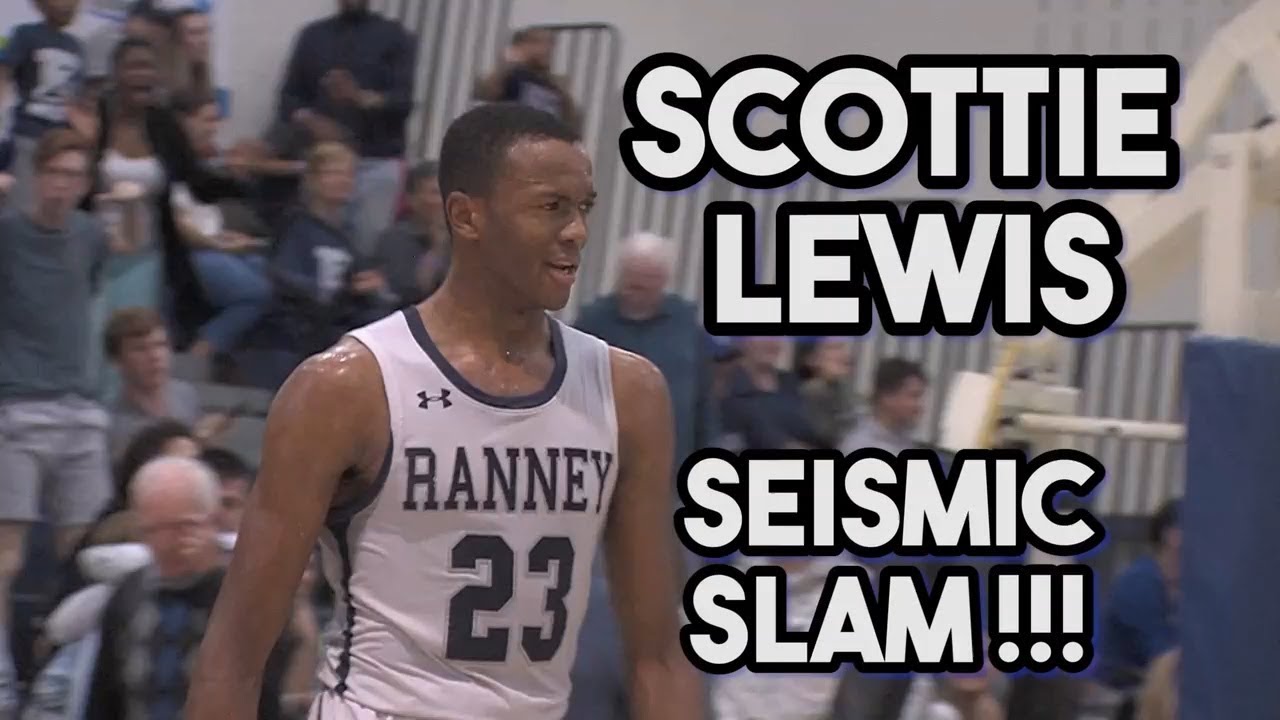 Ranney 62 Moorestown 40 |  New Jersey T of C Semis | Scottie Lewis Poster Dunk!