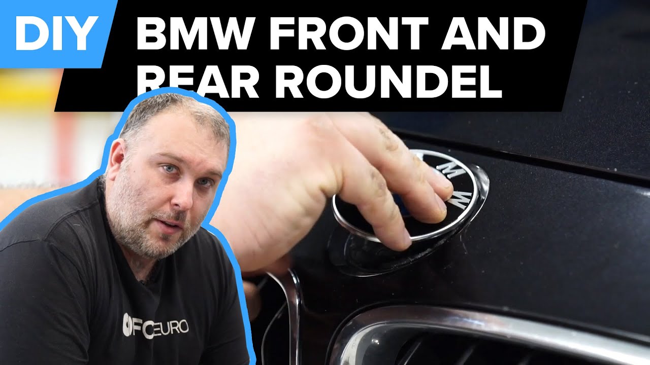 How To Easily Replace A BMW Roundel - Badge/Emblem Swap