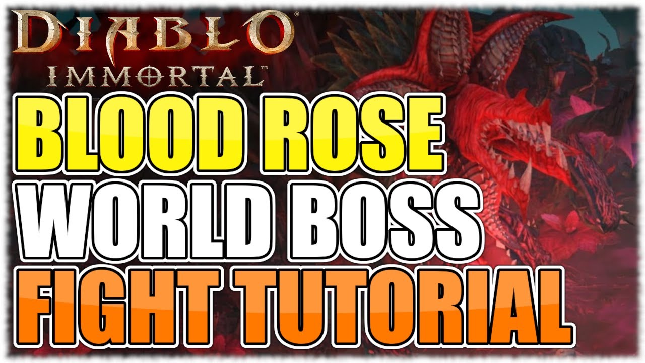 Diablo Immortal Blood Rose - FIGHT GUIDE / TUTORIAL / Location