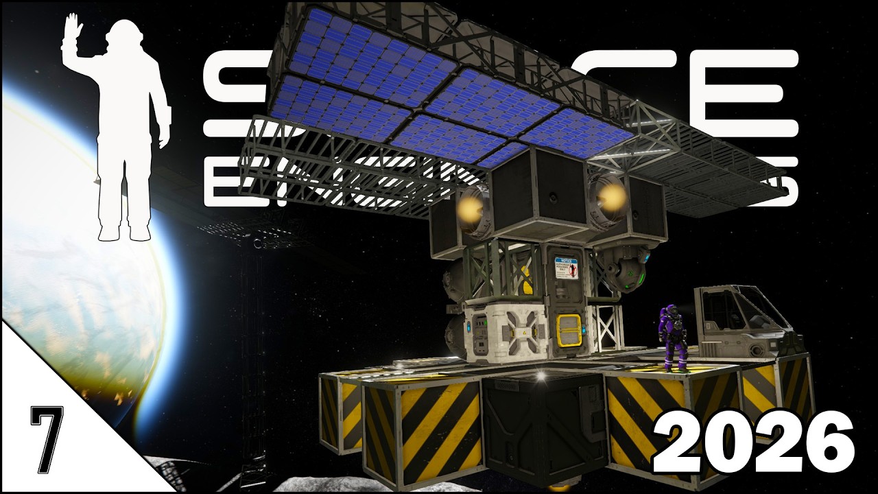 Starting a MOBILE BASE! | Space Engineers Survival 2026 | Episode 7