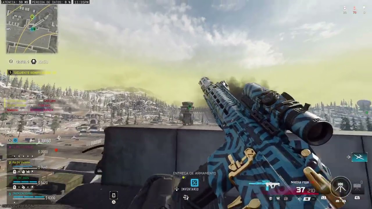 Warzone cuarteto FINAL Atropellando y Win