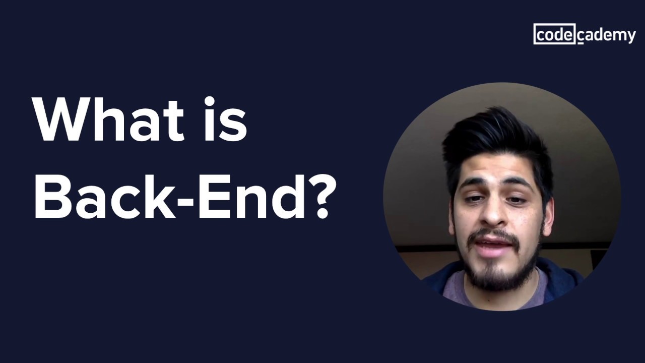 What is back-end?