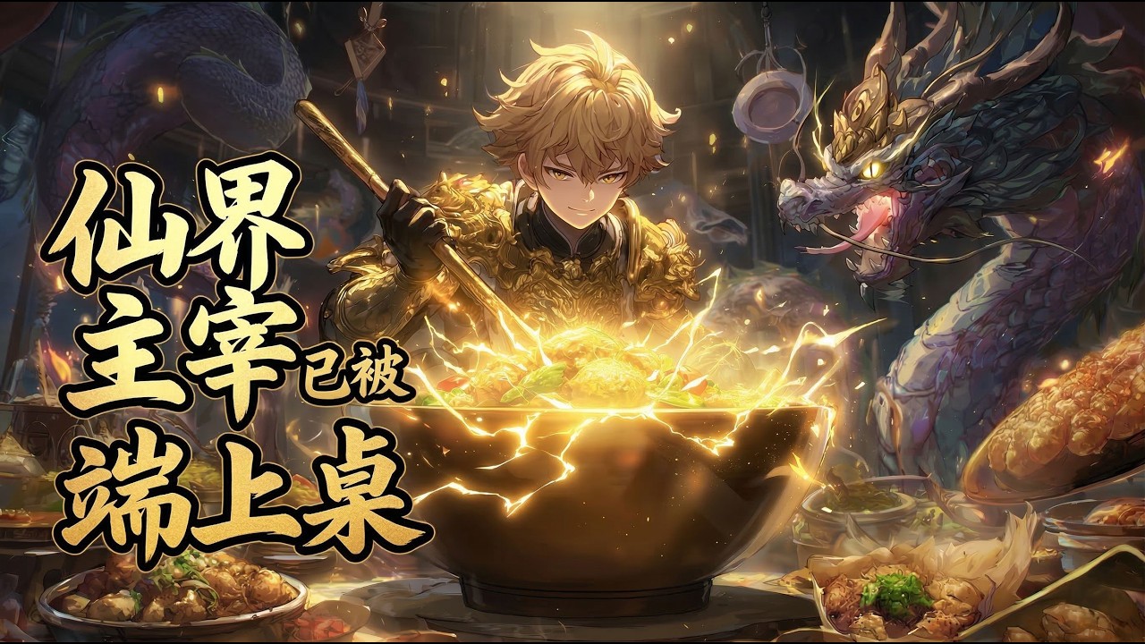 【FULL】🔥Eng Sub【退休食神·降維開店】一碗殘湯竟讓劍仙道基重組？我覺醒食神系統隱居異界，諸天大佬排隊來我家刷碗！#二次元 #原創動畫
