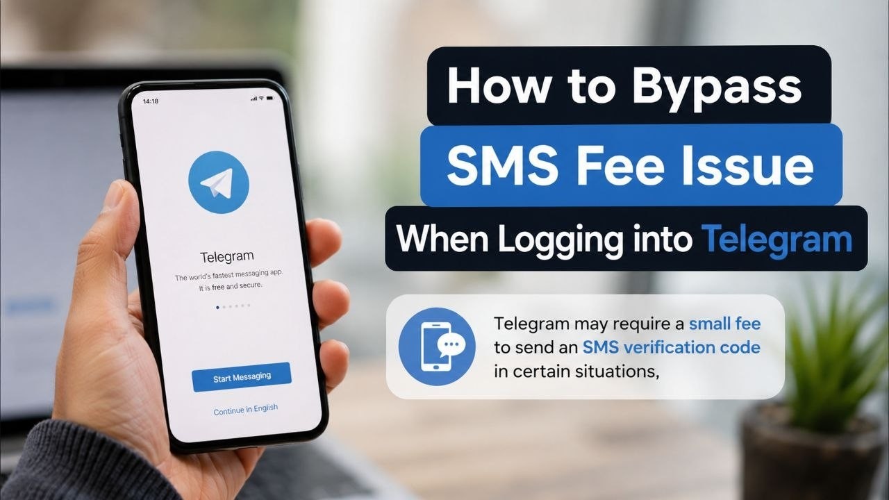 Как обойти проблему с платой за SMS в Telegram (100% рабочий способ) | Вход без оплаты!