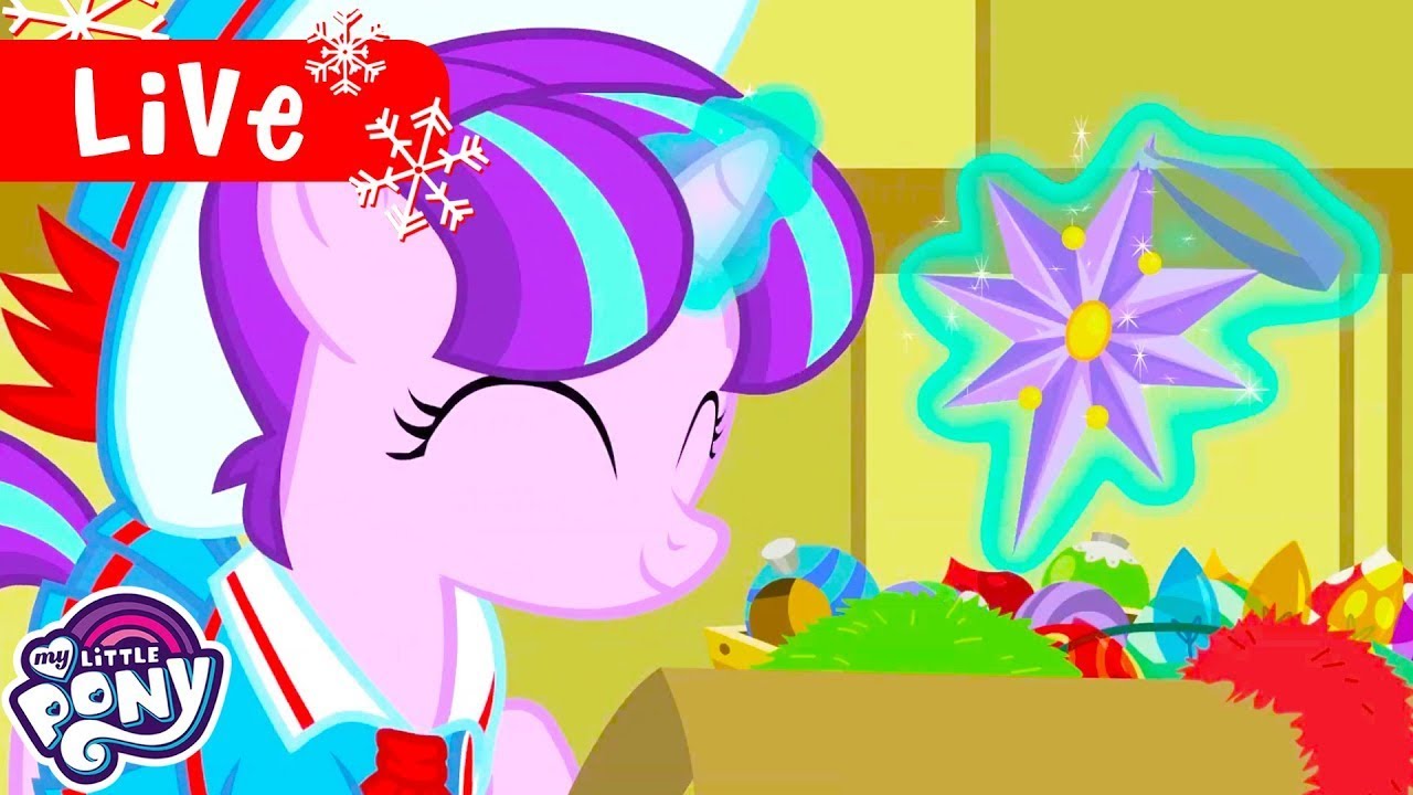 🔴 LIVE Friendship is Magic 🎄 CHRISTMAS EPISODES ❄️ Happy Holidays! 🎁  My Little Pony FULL EPISODES