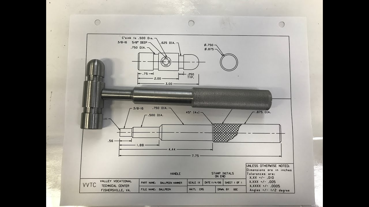 Hammer Time! machinist project